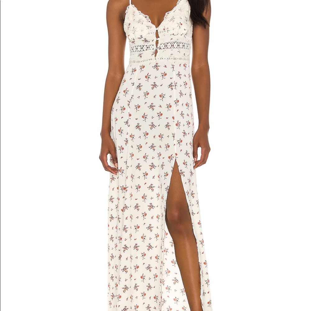 NWT Free People Out & About Maxi Slip Dress (M)